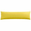 vidaXL Cuscini da Divano 2 pcs Giallo Chiaro 145 x 40 cm Tessuto
