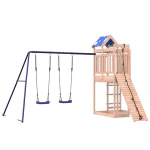 vidaXL Set da Gioco da Esterno in Legno Massello di Douglas