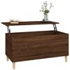 vidaXL Tavolino Salotto Rovere Marrone 90x44,5x45 cm Legno Multistrato