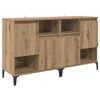 vidaXL Sideboards 2 pcs Rovere artigianale 60 x 35 x 70 cm