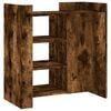 vidaXL Credenza Rovere Fumo 73,5x35x75 cm in Legno Multistrato