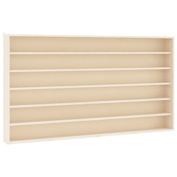 vidaXL Teca da Collezione in Legno con 6 Ripiani 100x8,5x55 cm