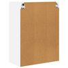vidaXL Armadio pensile Bianco 60 x 31 x 80 cm Legno multistrato