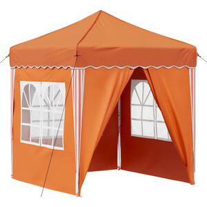 vidaXL Tenda per feste a pop-up 195 x 195 x 245 cm Arancione