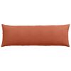 vidaXL Cuscini da Divano 2 pcs Rosso Arancio 120 x 40 cm