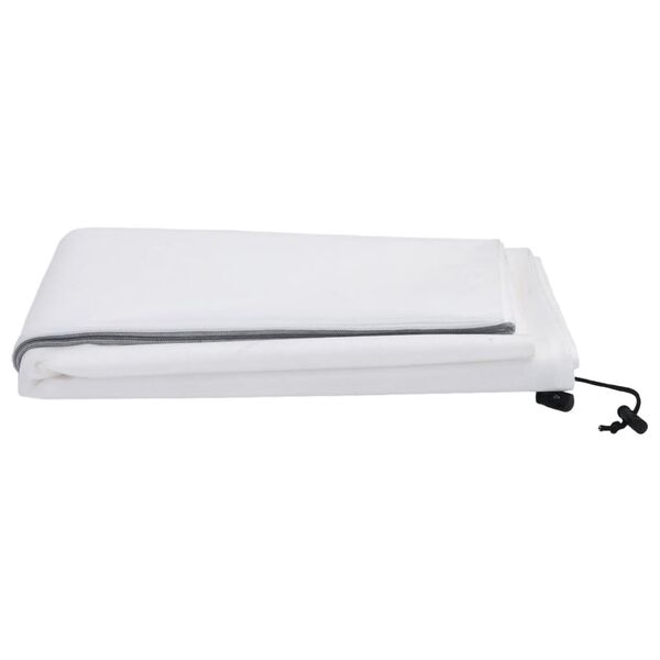 vidaXL Copertura con Cerniera per Piante 70 g/m&sup2; 3,93x3,5 m
