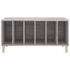 vidaXL Mobile Porta Dischi Grigio Sonoma 100x38x48cm Legno Multistrato