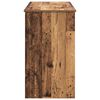 vidaXL Tavolo per Cosmetici Legno vecchio 100 x 45 x 76 cm