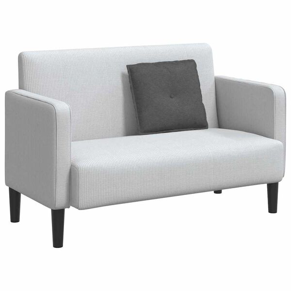 vidaXL Cuscino per Schiena Grigio scuro 50 x 45 cm Tessuto in Cords