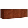 vidaXL Fioriera Rialzata da Giardino 120x40x40 cm in Acciaio Corten