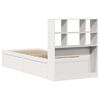 vidaXL Letto senza Materasso Bianco 90x190 cm in Legno Massello Pino