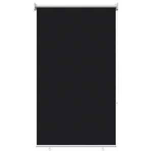 vidaXL Tenda da sole a rullo con protezione UV Nero