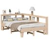 vidaXL Letto Libreria senza Materasso 120x190 cm in Legno di Pino
