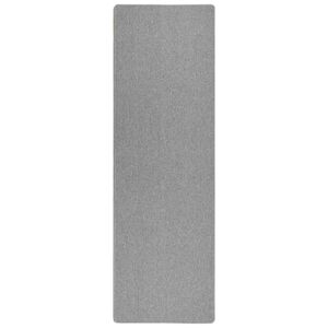 vidaXL Runner in Moquette Grigio chiaro 80 x 500 cm 100% Polipropilene