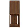 vidaXL Libreria Rovere Marrone 100x24x63 cm in Legno Multistrato