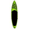 vidaXL Set Tavola Gonfiabile da SUP 320x76x15 cm Verde