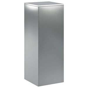 vidaXL Supporto per piante Argento 30 x 30 x 80 cm Acciaio