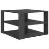 vidaXL Tavolino da Salotto Grigio 60x60x40 cm in Legno Multistrato