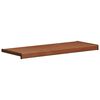 vidaXL Soglia della Finestra Legno Marrone 100 x 35 x 4,5 cm PVC