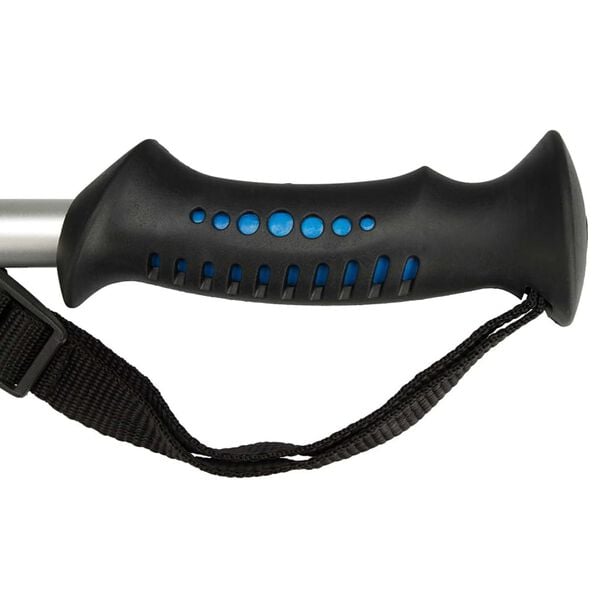 Abbey Bastoni Telescopici Trekking 2 pz Alluminio Argento 21SV-ZIB-Uni