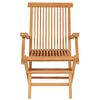 vidaXL Set da Pranzo da Giardino 7 pz in Legno Massello di Teak