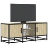 vidaXL Mobile TV Rovere Sonoma 100x35x41 cm Legno Multistrato Metallo