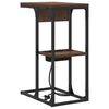 vidaXL Armadio da Notte Rovere Marrone 41,5 x 26 x 60,5 cm