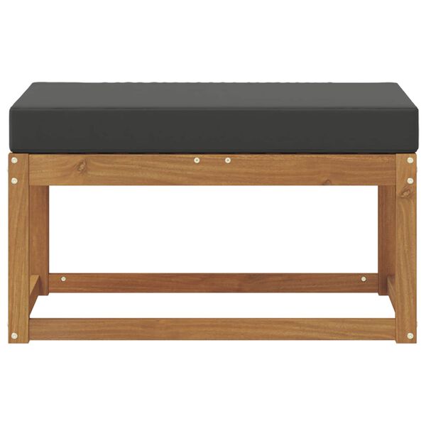 vidaXL Panca da esterno Legno di Acacia Massello Naturale