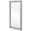 vidaXL Specchio da Parete Stile Barocco 120x60 cm Argento