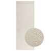 vidaXL Tappeto ZIZUR Crema 80x200 cm Aspetto Iuta Interni ed Esterni