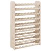 vidaXL Portavini 72,5x25x111,5 cm in Legno Massello di Pino