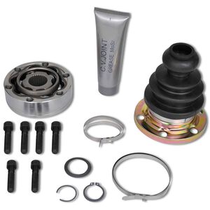 vidaXL Set di Alberi Nero Metallo