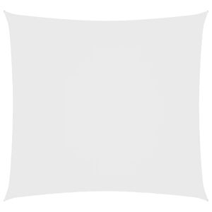 vidaXL Vela Parasole in Tela Oxford Quadrata 2x2 m Bianca