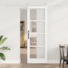 vidaXL Porta scorrevole ORKDAL Bianco 73,5 x 211 cm