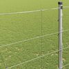 vidaXL Recinzione da campo Grigio 1.6 x 10 m Acciaio