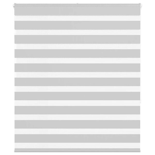 vidaXL Tenda a Rullo Zebra Larghezza Tessuto 125,9 cm Poliestere