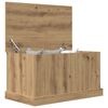 vidaXL Scatola Portaoggetti Artigianale 70x40x38 cm Legno Multistrato