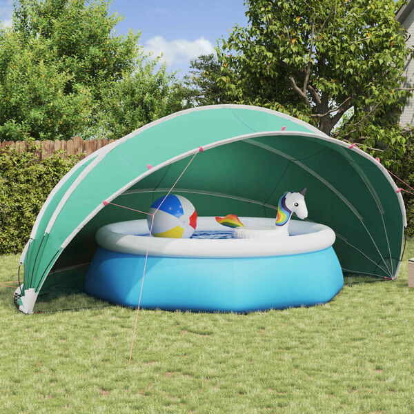 vidaXL Dome Piscina Blu 546 x 516 x 250 cm