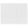vidaXL Tenda in Pizzo con tende Bianco 245 x 500 cm Poliestere