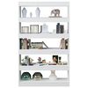 vidaXL Libreria/Divisorio Bianco 100x30x166 cm
