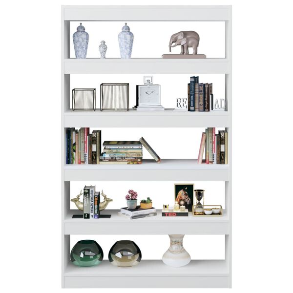 vidaXL Libreria/Divisorio Bianco 100x30x166 cm
