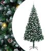 vidaXL Albero di Natale artificiale con 300 LED Verde 240 cm