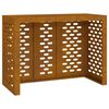 vidaXL Copertura per condizionatore d'aria Ruggine 110 x 50 x 80 cm