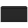 vidaXL Panca da Ingresso 80x40x45 cm Nera in Truciolato