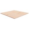 vidaXL Piano Tavolo Quadrato 90x90x1,5 cm Massello Rovere Non Trattato