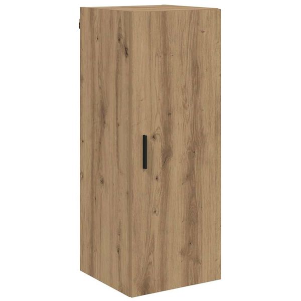 vidaXL Pensile Rovere artigianale 34,5 x 34 x 90 cm Legno multistrato