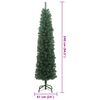 vidaXL Albero di Natale artificiale con 300 LED Verde 240 cm