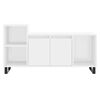 vidaXL Mobile Porta TV Bianco 100x35x55 cm in Legno Multistrato