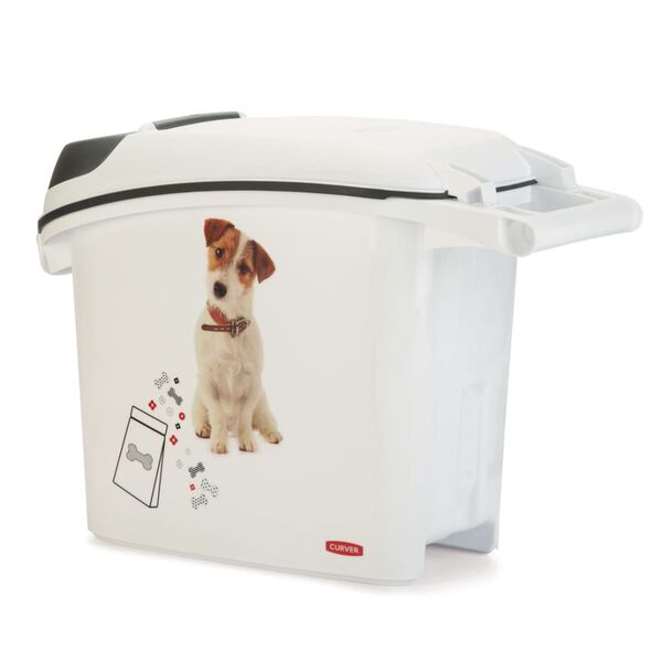 Curver Contenitore Cibo per Animali Motivo Cane 15L