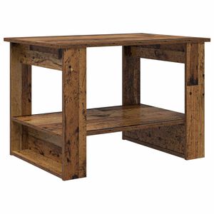 vidaXL Tavolino da salotto Legno vecchio 72 x 50 x 50 cm